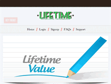 Tablet Screenshot of lifetimete.com